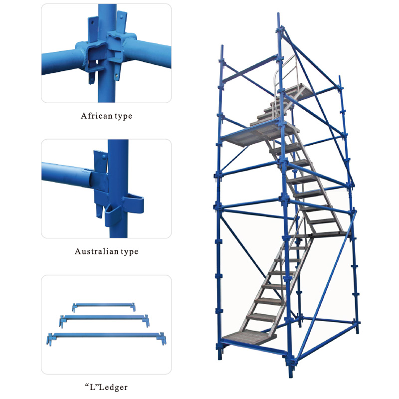 powder coated kwikstage scaffolding