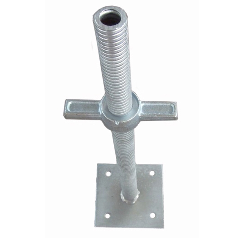 adjustable pipe screw jack base