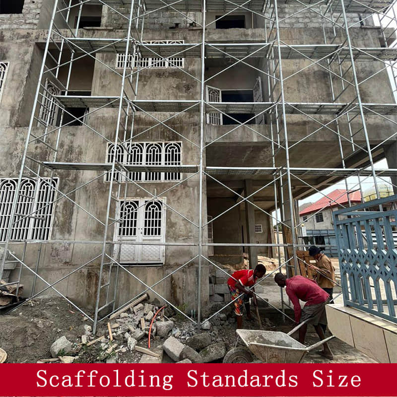 Steel And Aluminum Scaffolding Standards Size