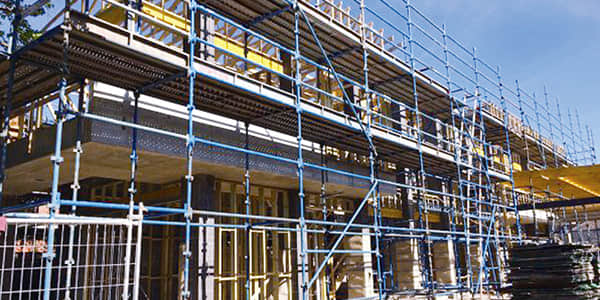 Kwik stage scaffolding