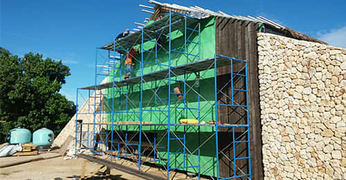 scaffolding steel board