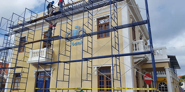main frame scaffolding