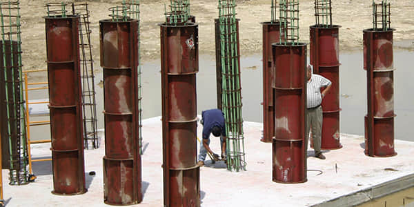 column steel formwork