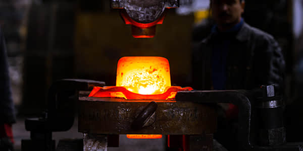 metal Forging process