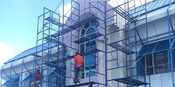 Application of 5x5 Scaffold Frame