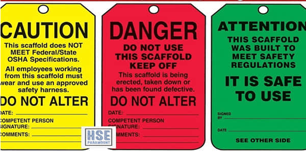 scaffold tagging system