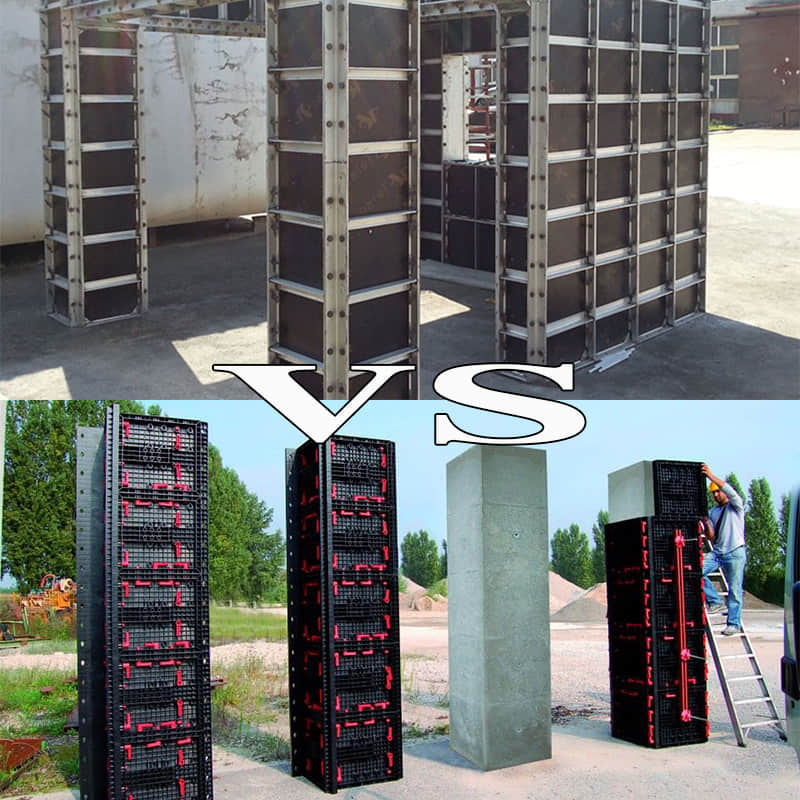 Plastic Formwork vs Aluminium Formwork: A Comprehensive Comparison