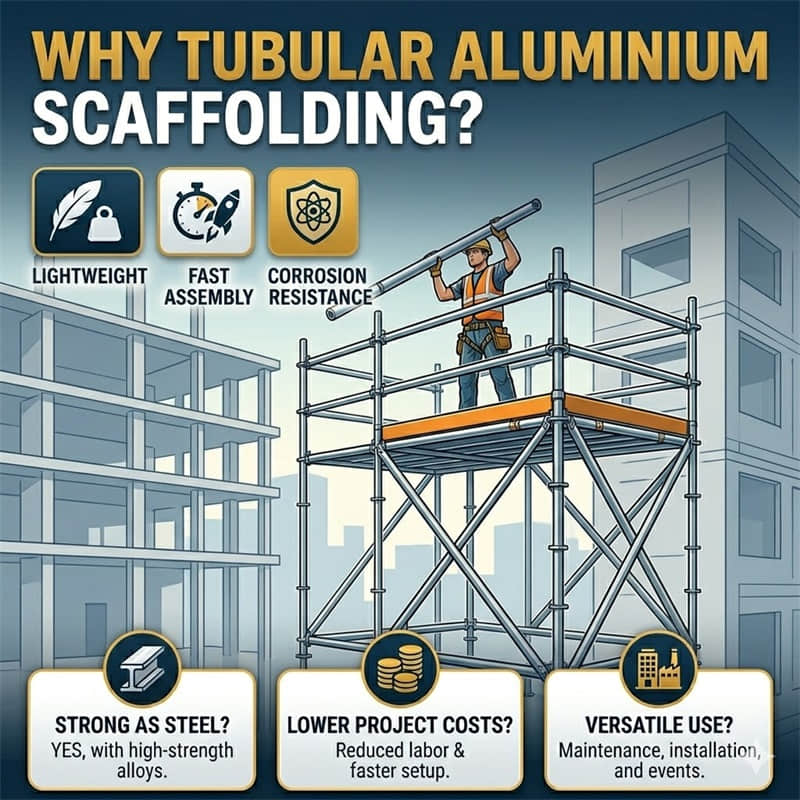 Why Is Tubular Aluminium Used In Scaffolding: The Ultimate Guide To Modern Construction Efficiency